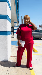 LOUVE CO-ORD MATCHING SET